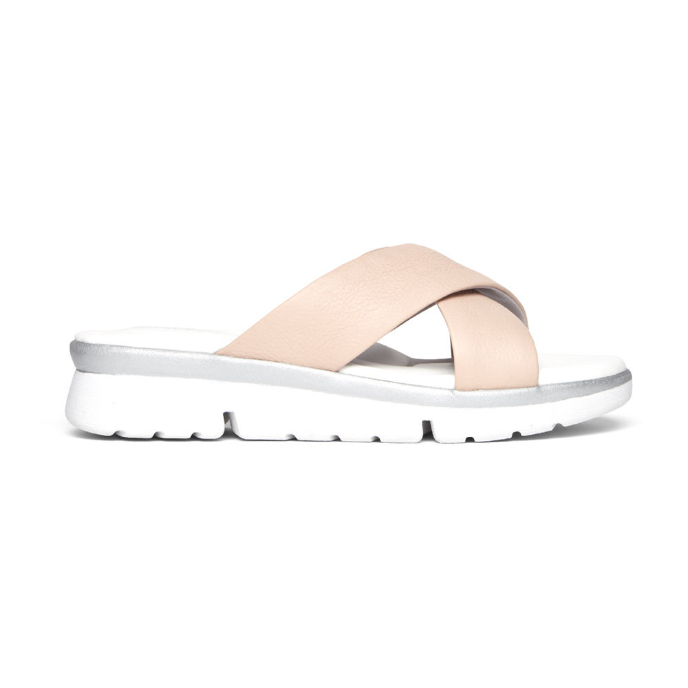 Sandalias Rockport Mujer Mexico - R-Evolution Rosas/Blancos - VAUMF9254